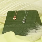angel necklace silver locket keepsake