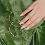 knot bangle bracelet silver classic