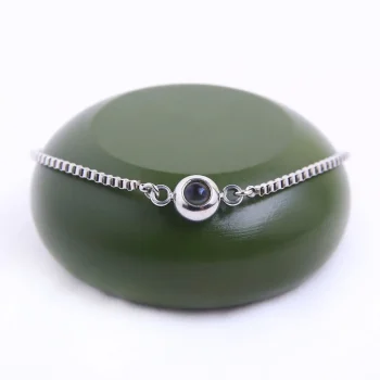 Classic silver round bracelet, a timeless statement piece