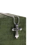silver creed necklace