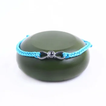 Teal infinity bracelet – unique personalized keepsake for cherished memories
