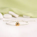 pet paw bracelet white edition