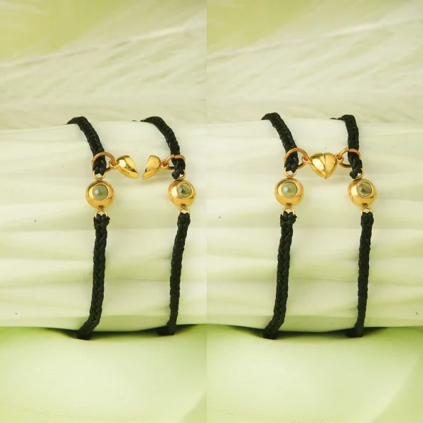 Close-up of black photo bracelet, showcasing its intricate details and hidden memory feature.