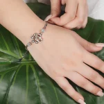silver pet paw charm bracelet keepsake jewelry