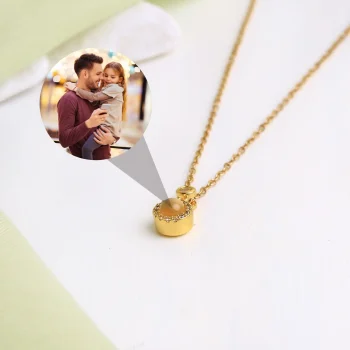 Timeless gold petite halo necklace, radiating warmth and sophistication for any occasion.
