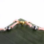 pink set of 2 photo bracelets delicate sentimental keepsake