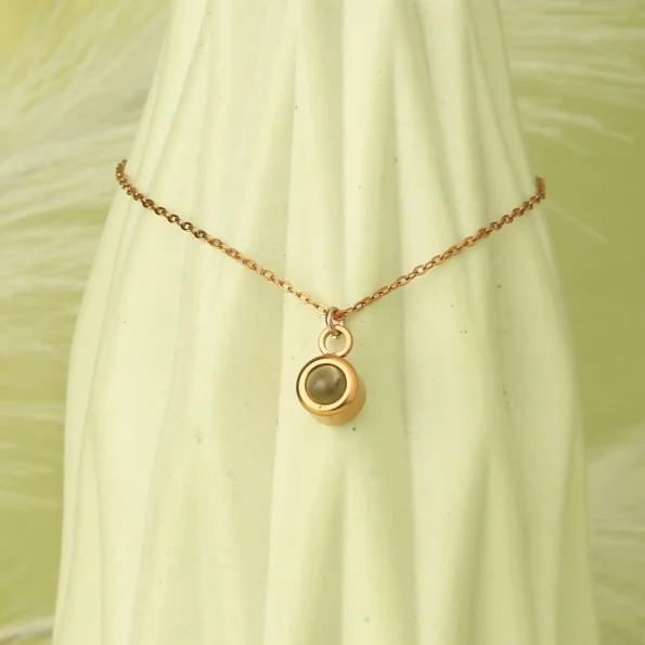 Rose gold charm bracelet with a radiant charm, capturing love and sentiment beautifully.