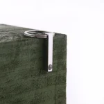 silver bar photo keychain with hidden compartment