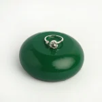 silver projection photo ring jewelry