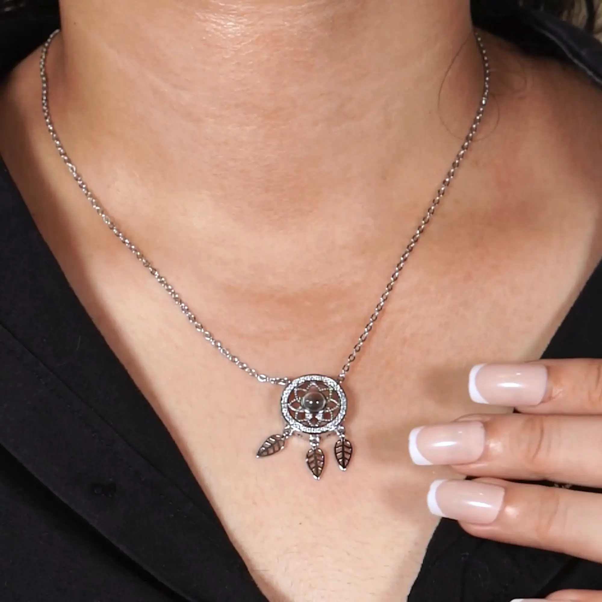 the dreamcatcher necklace video