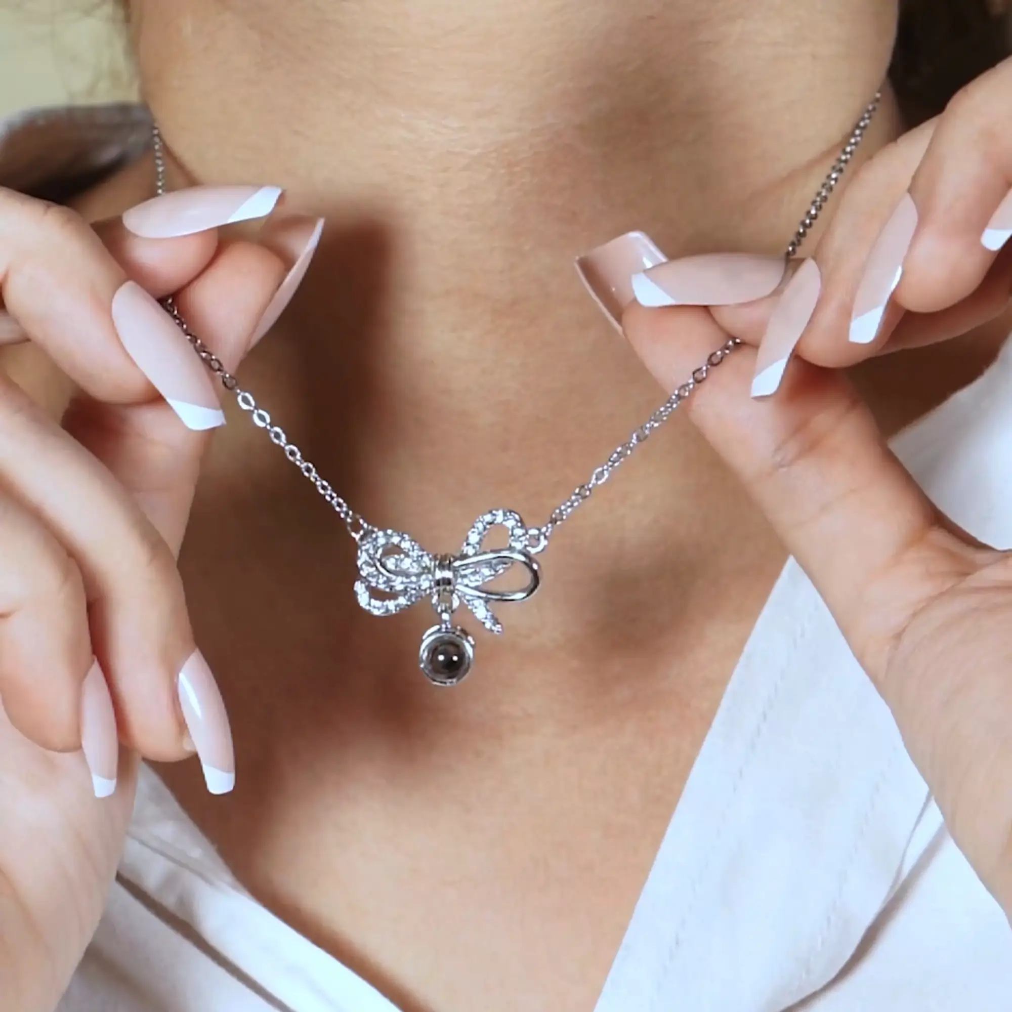 the knot necklace video