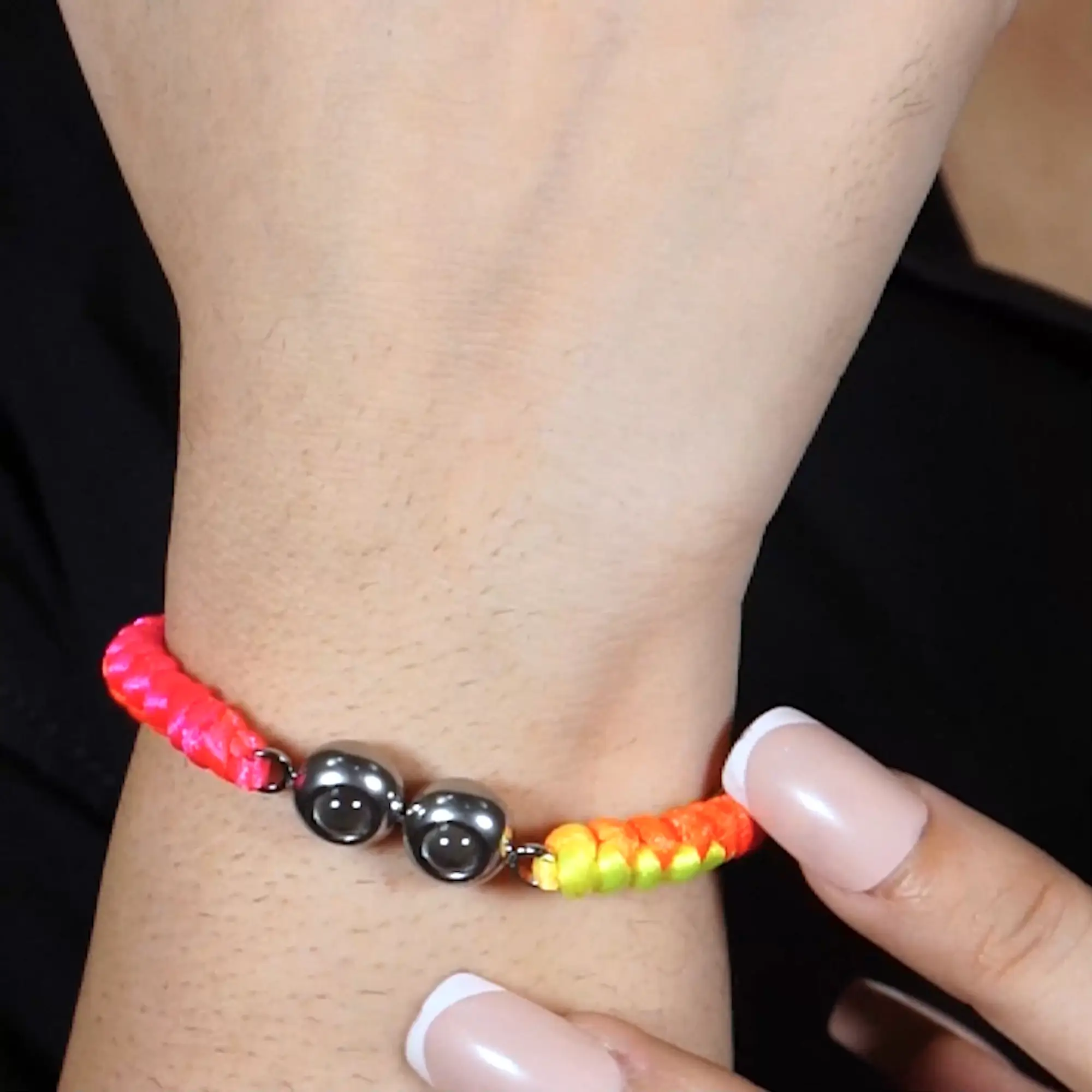 double pendant braided bracelet video
