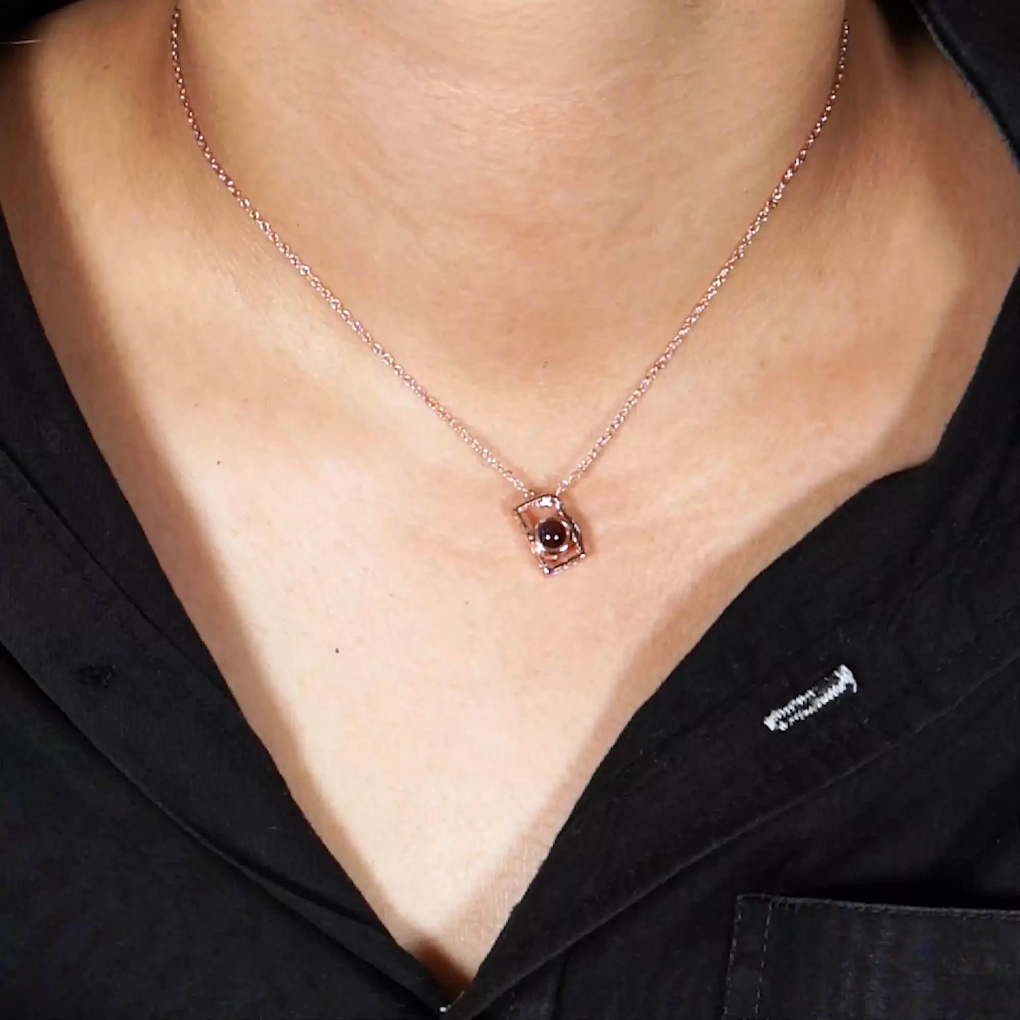 the camera necklace video