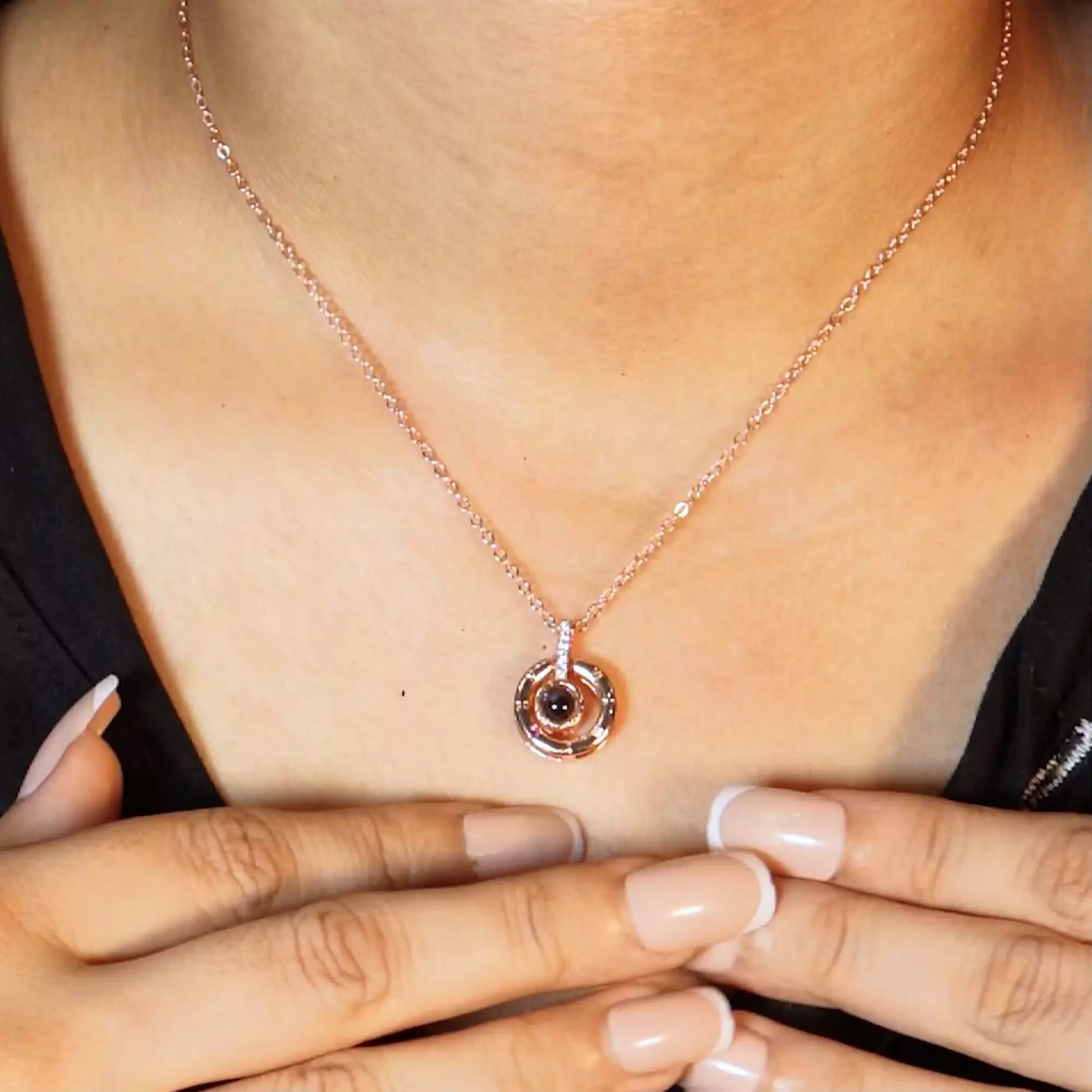 the roman necklace video